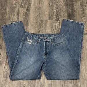 Cinch Relaxed Fit Blue Jeans for Men